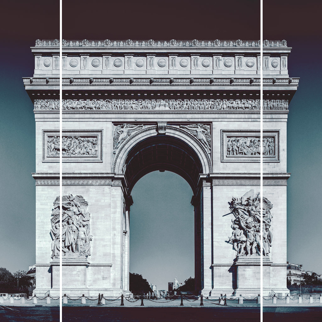 L'arc de Triomphe - Triptych