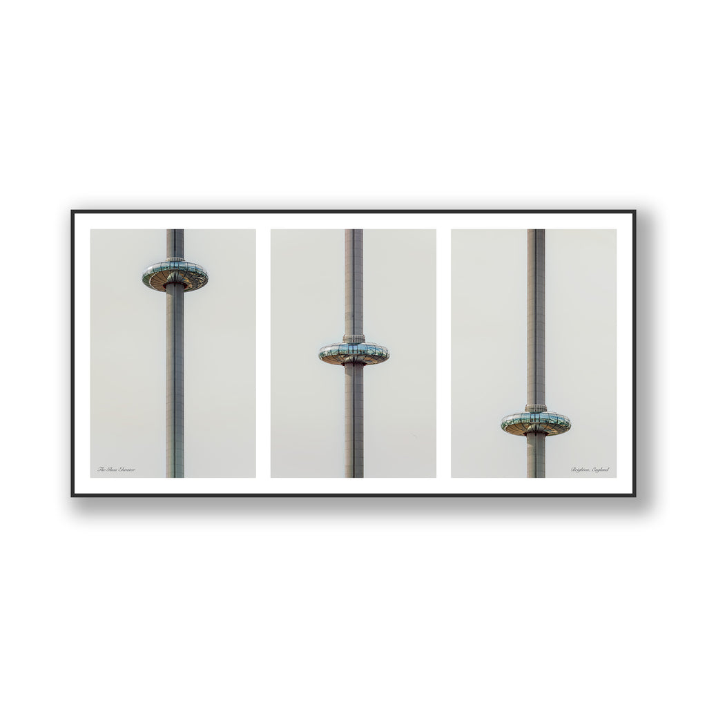 The Glass Elevator (Triptych)