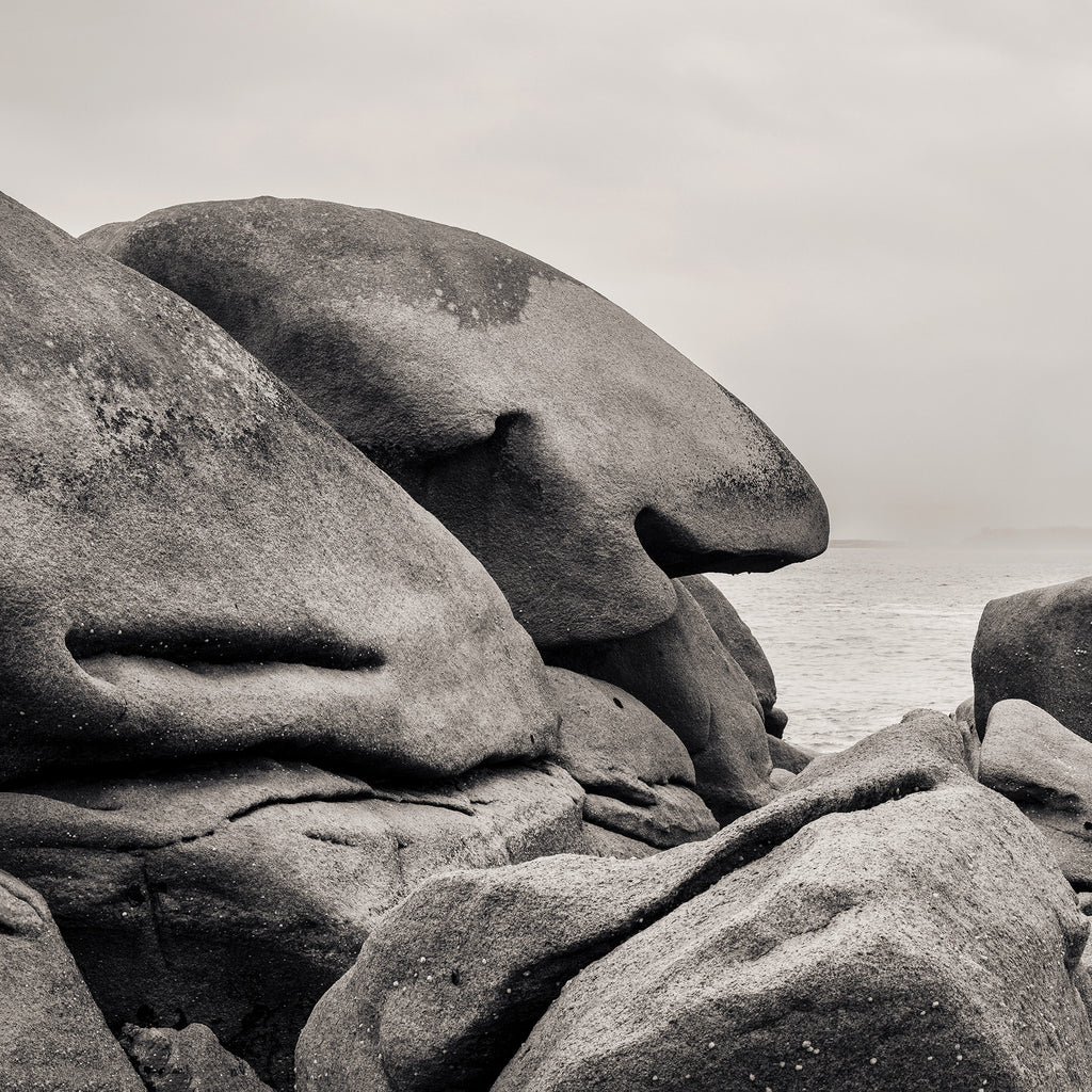 Perros-Guirec, Panorama II (BW)