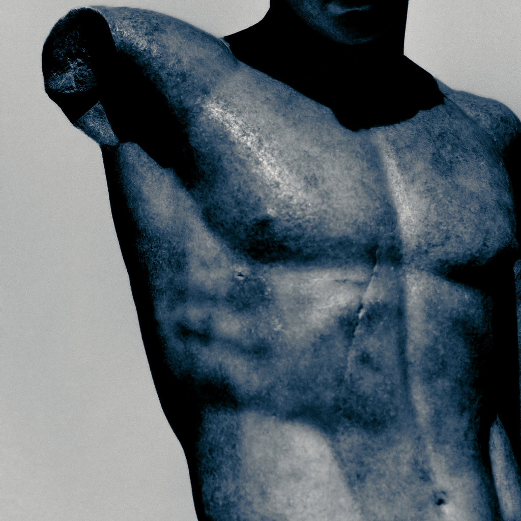 The Dark Roman II - Sepia/Blue