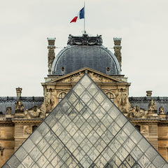 Pyramide du Louvre - Musée du Louvre, Paris