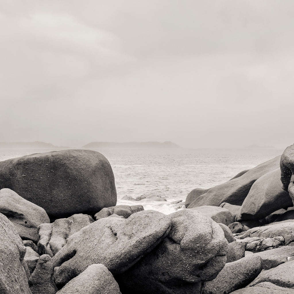 Perros-Guirec, Panorama II (BW)