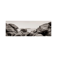 Perros-Guirec, Panorama (BW)