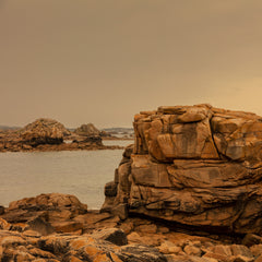 Le Gouffre de Plougrescant, Brittany I (Diptych)