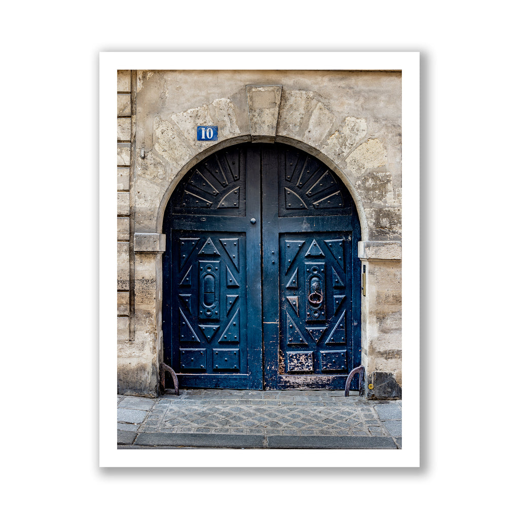 The Cobalt Blue Door - Paris