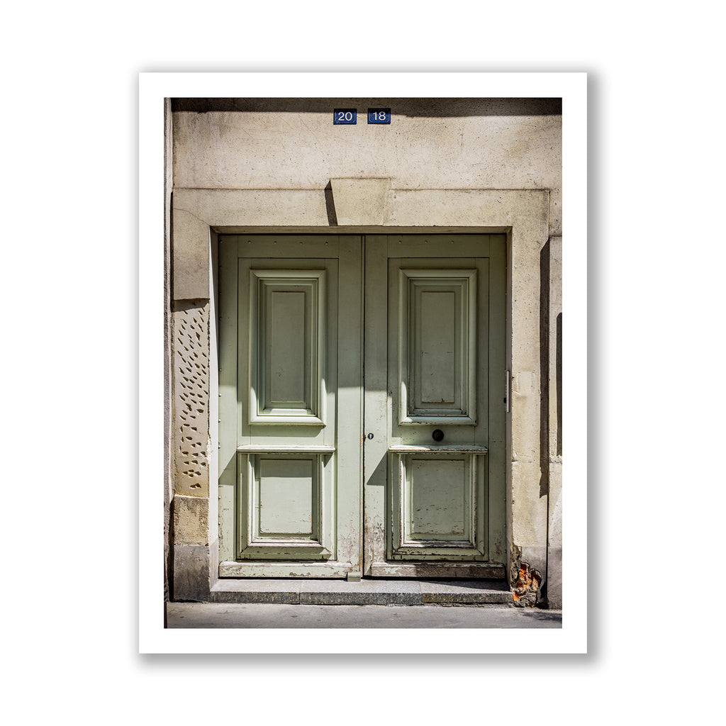 The Mint Cream Door - Paris