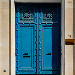 The Marine Blue Door - Paris