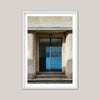 Blue Crittall Door