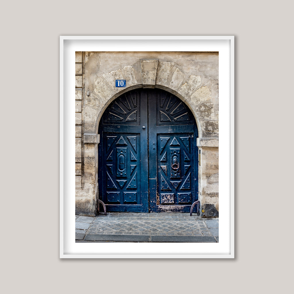 The Cobalt Blue Door - Paris