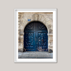 The Cobalt Blue Door - Paris