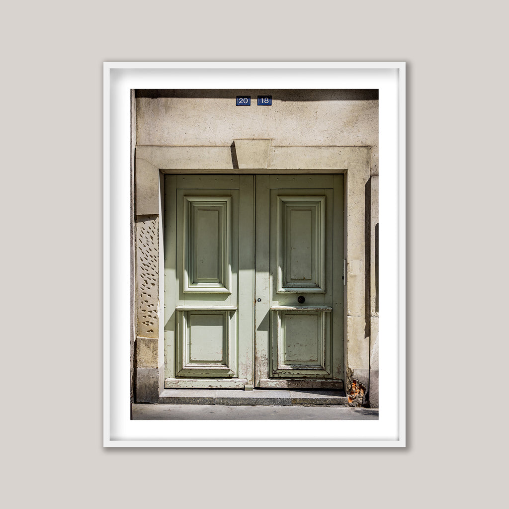 The Mint Cream Door - Paris