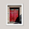 The Pillar Box Red Door - Paris