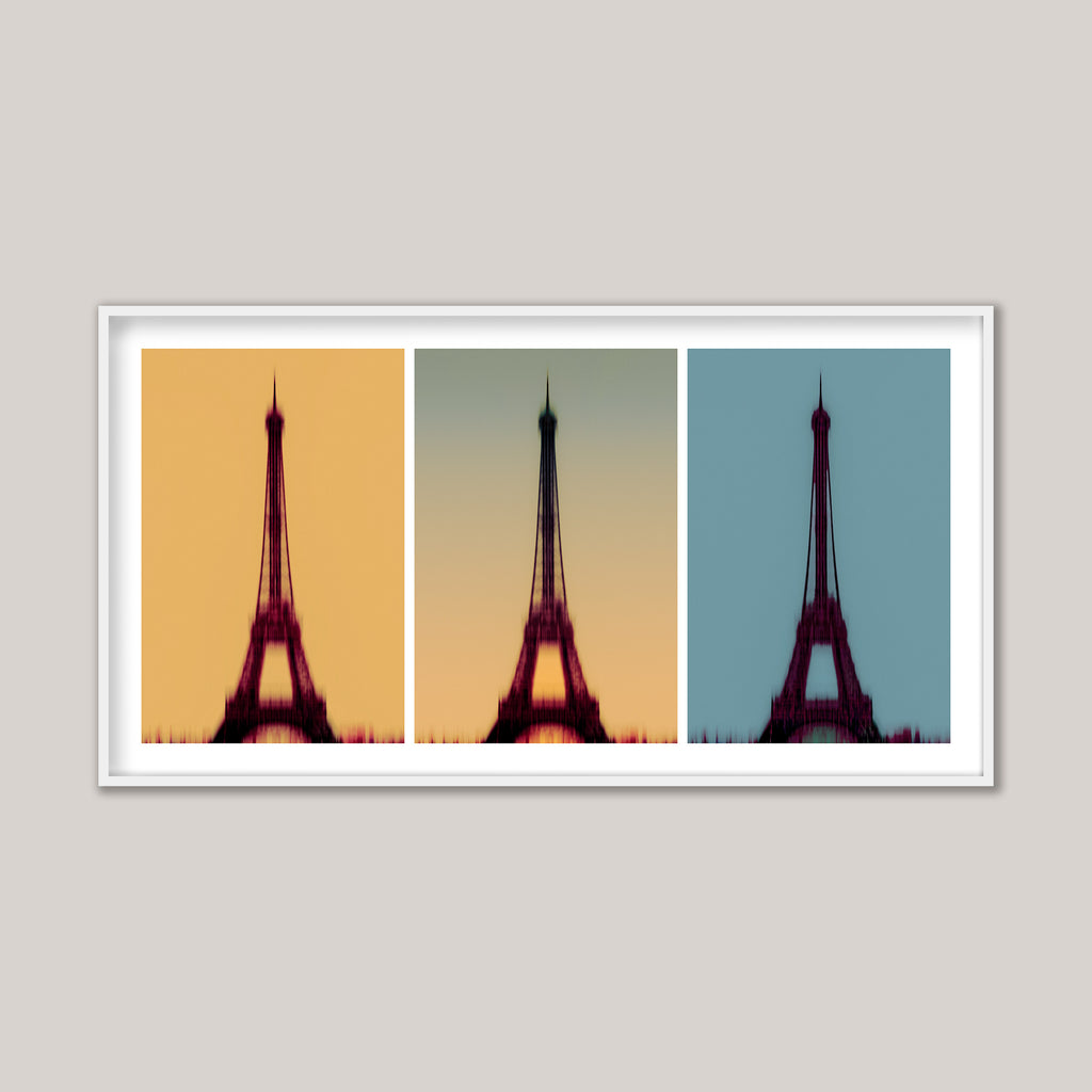 Tour Eiffel - Parisian Icon — Triptych