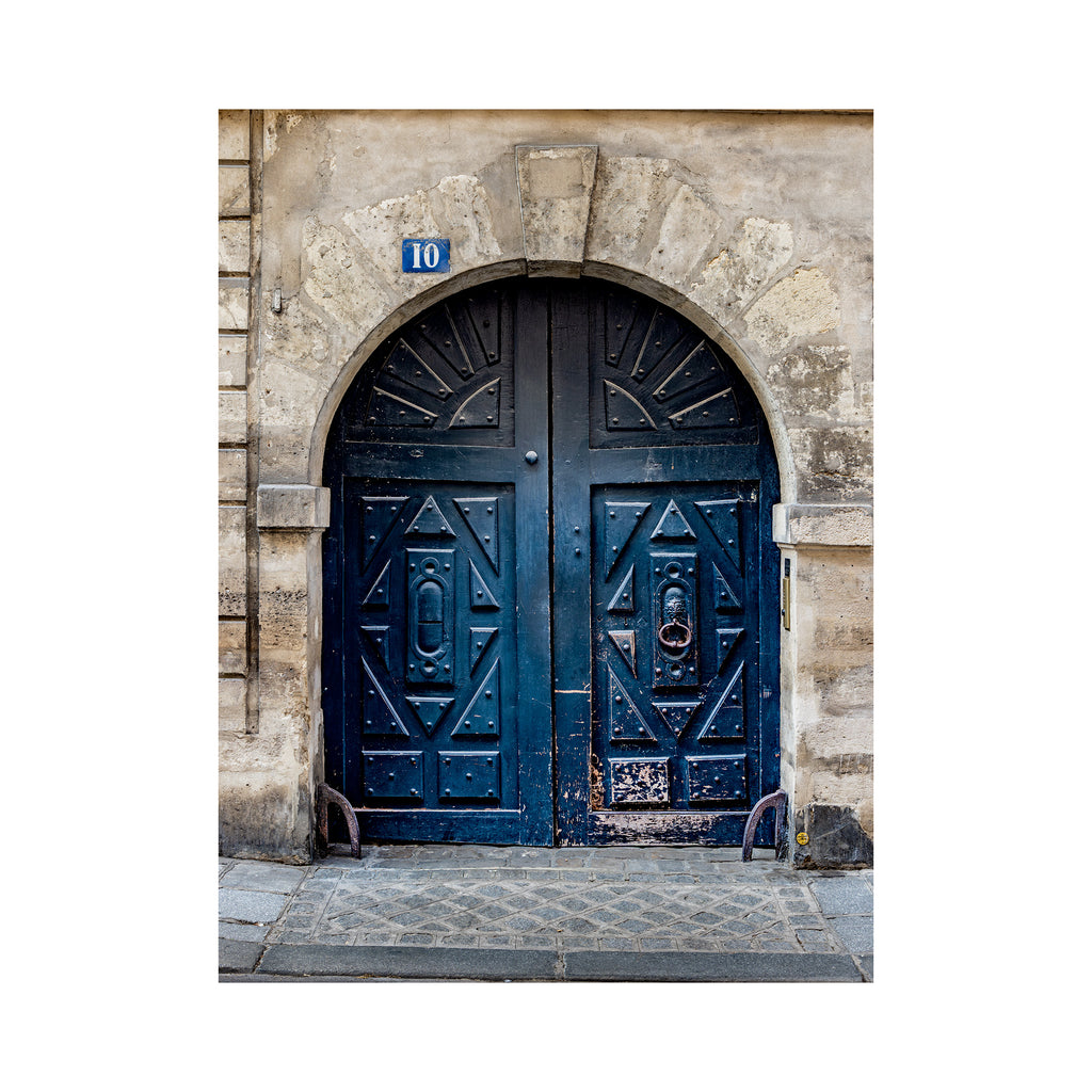 The Cobalt Blue Door - Paris