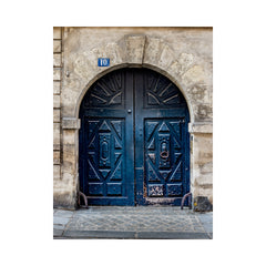 The Cobalt Blue Door - Paris