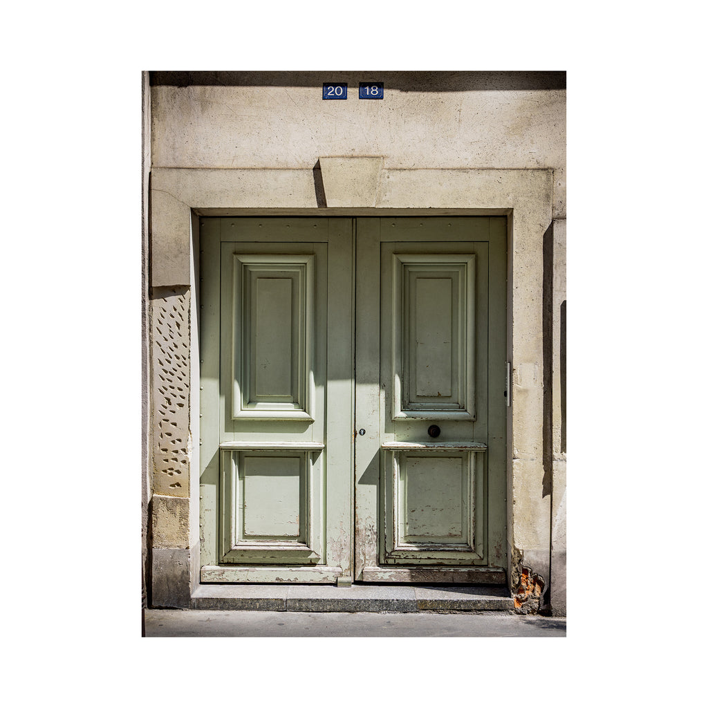 The Mint Cream Door - Paris