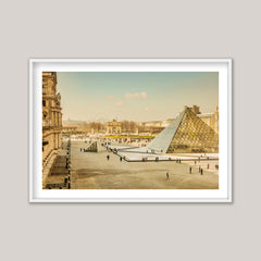 Cour Napoleon - The Louvre