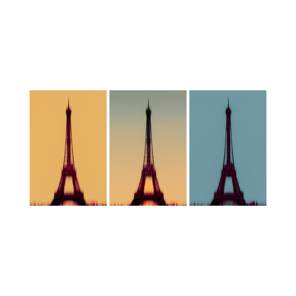 Tour Eiffel - Parisian Icon — Triptych