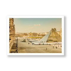 Cour Napoleon - The Louvre