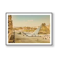 Cour Napoleon - The Louvre
