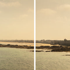 Saint-Malo, Brittany (Diptych)