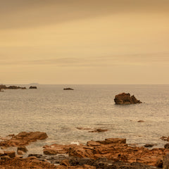 Le Gouffre de Plougrescant, Brittany I (Diptych)